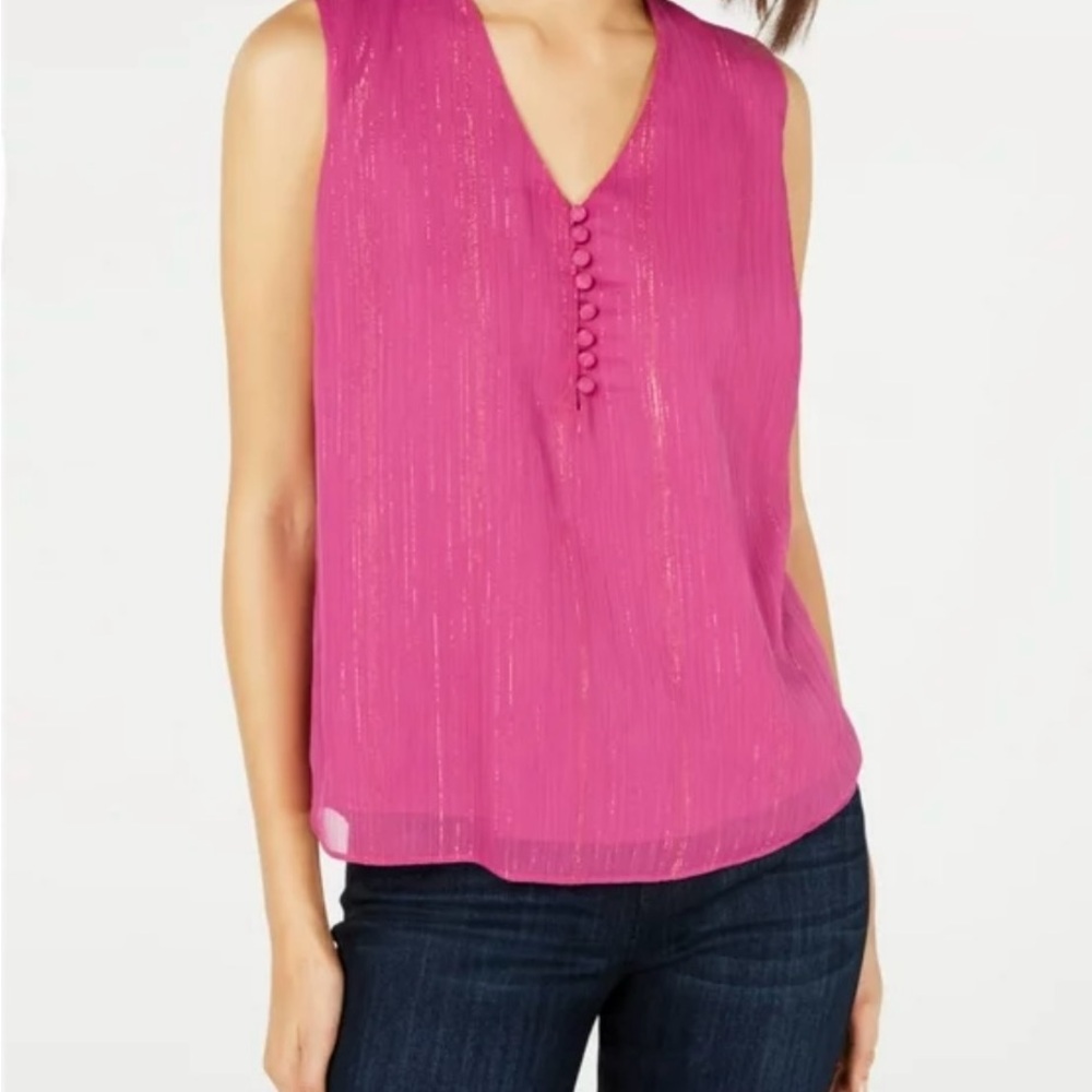 Maison Jules Ladies Purple Blouse. Size Medium